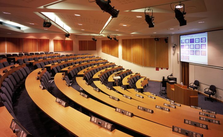 University lecture hall 